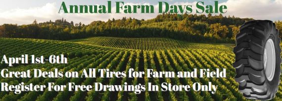 Farm Days Sale